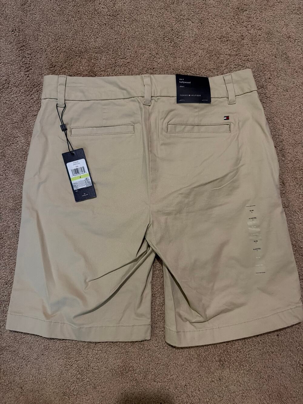 NWT Tommy Hilfiger Hollywood Short Size 4 Slim 9” Inseam